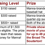 RTEH 2026 Fundraising Prize chart