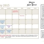 current monthly calendar